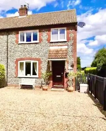 Charming North Norfolk Flint Cottage Baconsthorpe Exterior foto